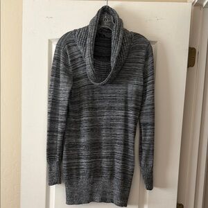 Charcoal Cowl Neck Sweater